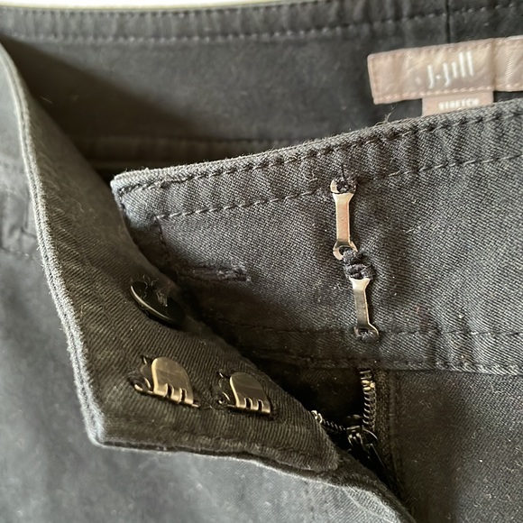 J.Jill stretch high waisted poplin cotton cropped pants - Picture 5 of 8